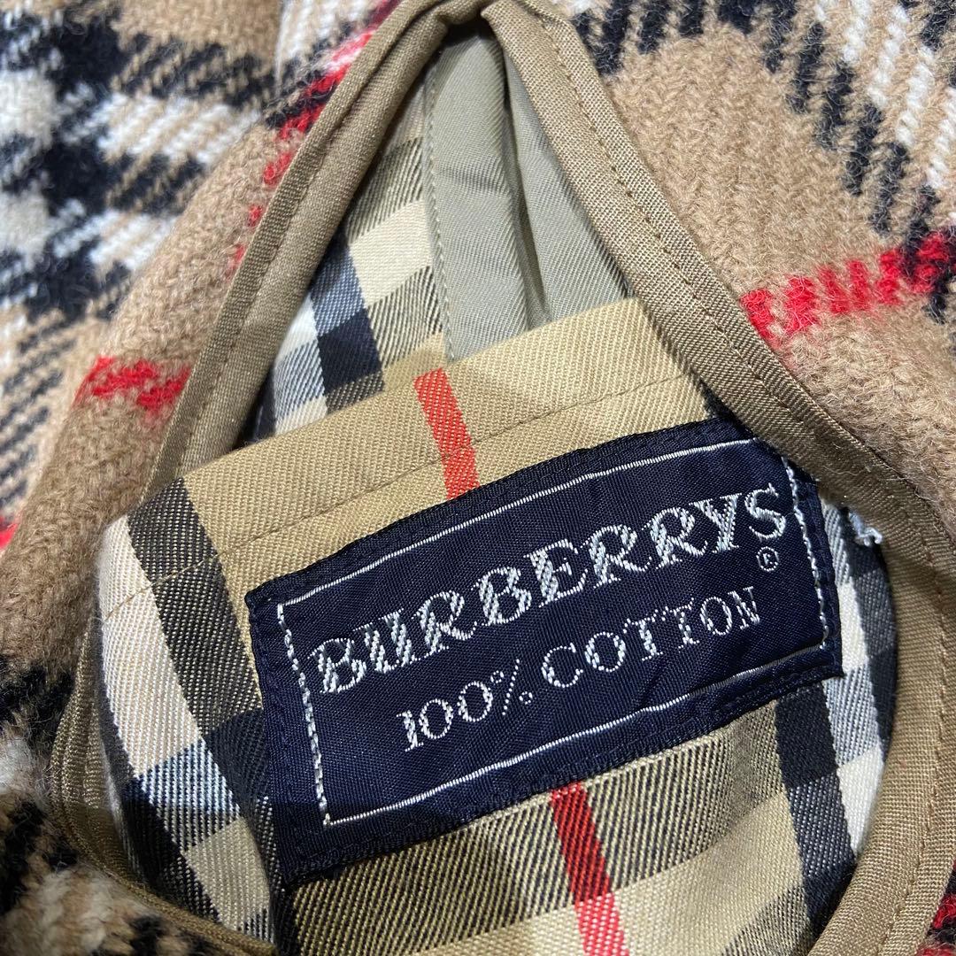 BURBERRYs ステンカラーコート バルマカーンコート ライナー付 カーキ