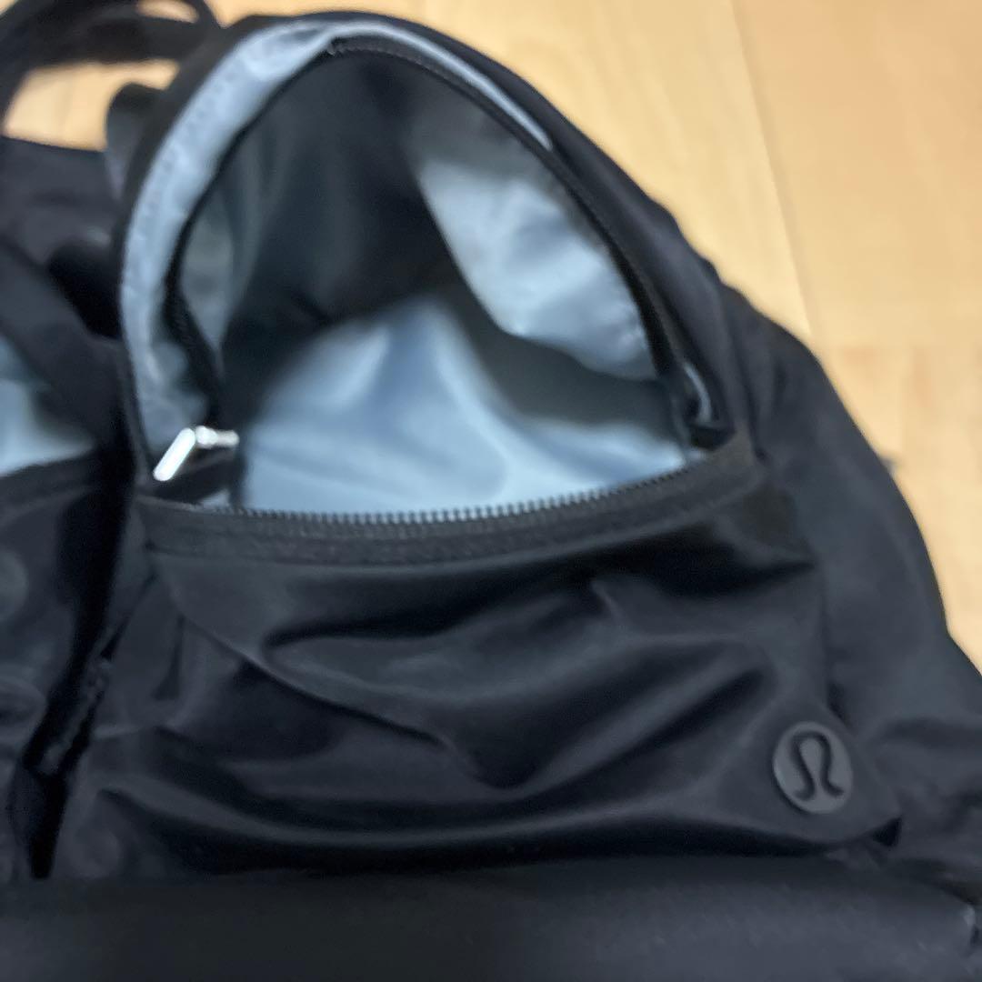 Lululemon ブラック ボストンバッグ