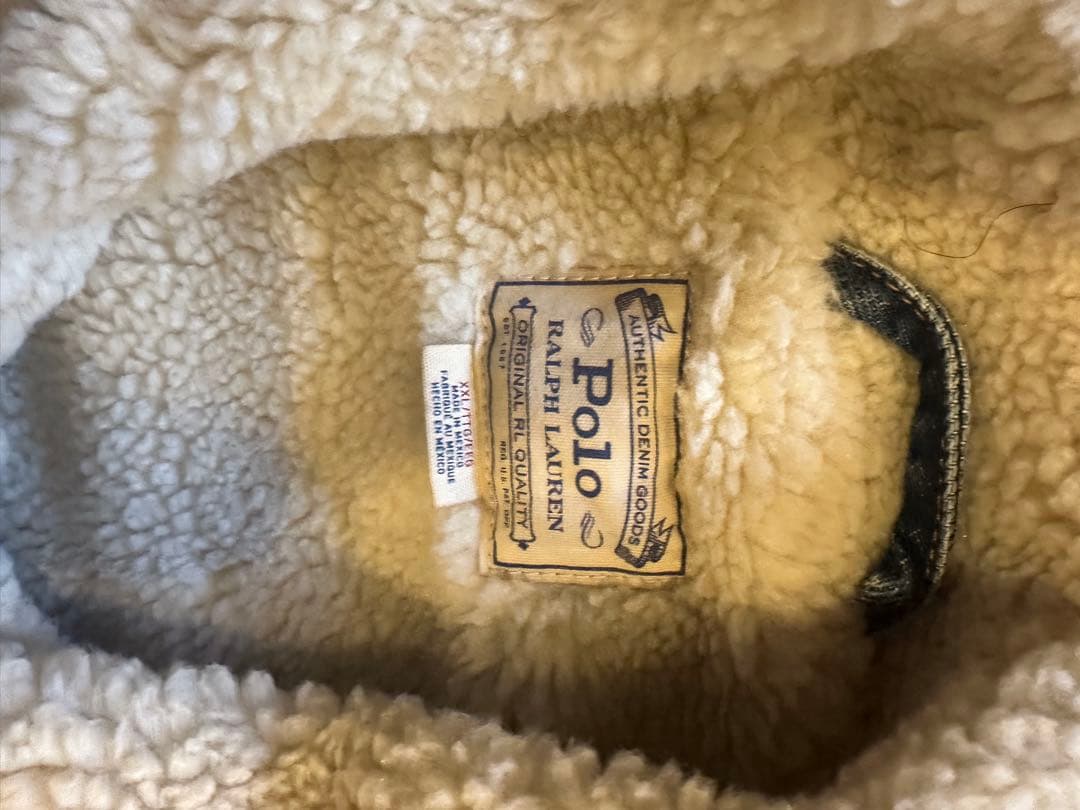 Polo Ralph Laurenポロ・ラルフローレン裏ボア デニム ジャケット