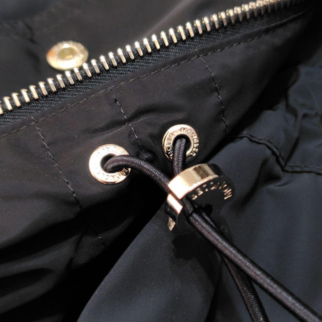 モンクレール Kourou ナイロンコート ロングコート レディース ネイビー