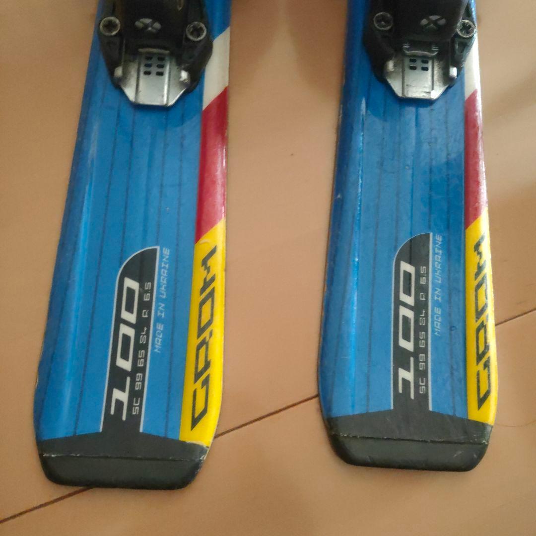 SALOMON GROM 100 スキー板 ブーツ　ストック　3点セット