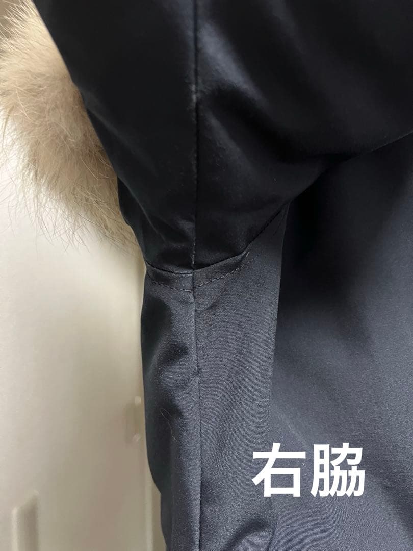 【極美品】送料込み　カナダグース　ジャスパー　ファー付きダウンジャケット