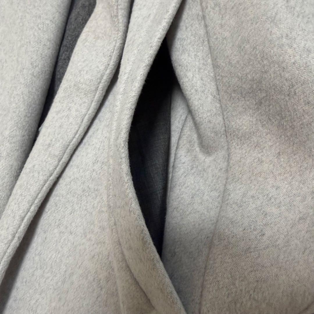 【極美品】　エンフォルド　ダブルフェイスウールリバーチェスターコート 38