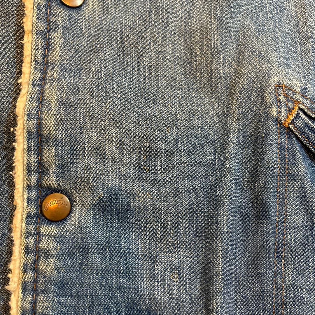 70s Wrangler USA製 ビンテージ ランチコート ボアジャケット