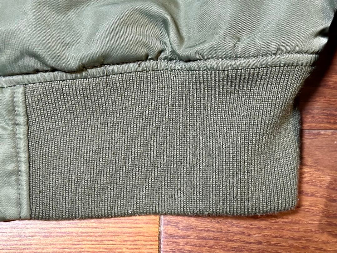 AVIREX MA-1 フライトジャケット Mサイズ オリーブグリーン