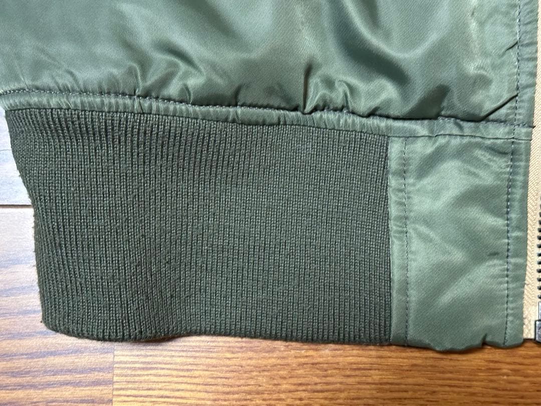 AVIREX MA-1 フライトジャケット Mサイズ オリーブグリーン