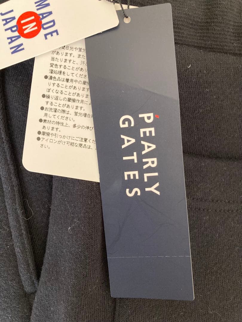 タグ付新品【PEARLY GATESパーリーゲイツ裏起毛スカート定価27500円