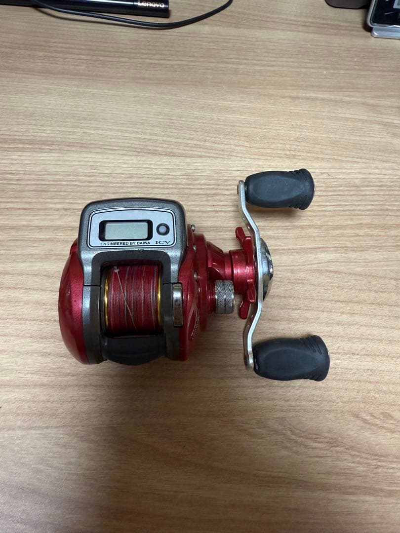 ダイワ　　ＩＴ‘Ｓ　ＩＣＶ　１５０ＷＲ　カウンター付き　小型両軸リール　船小物