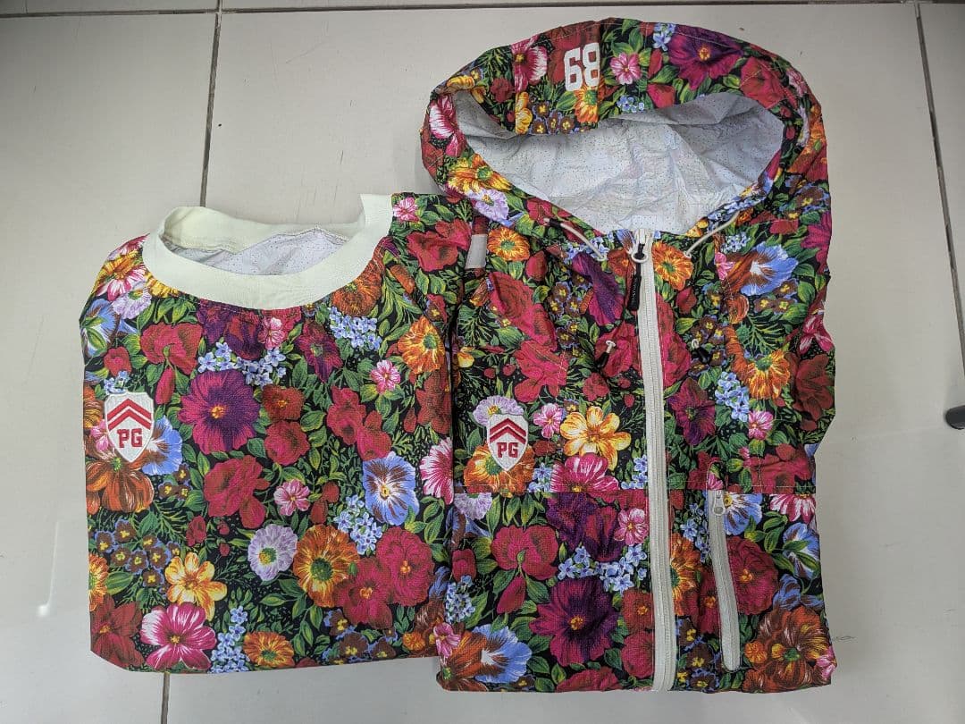 PEARLY GATES パーリーゲイツ プルオーバー/レイン ジャケット 花柄