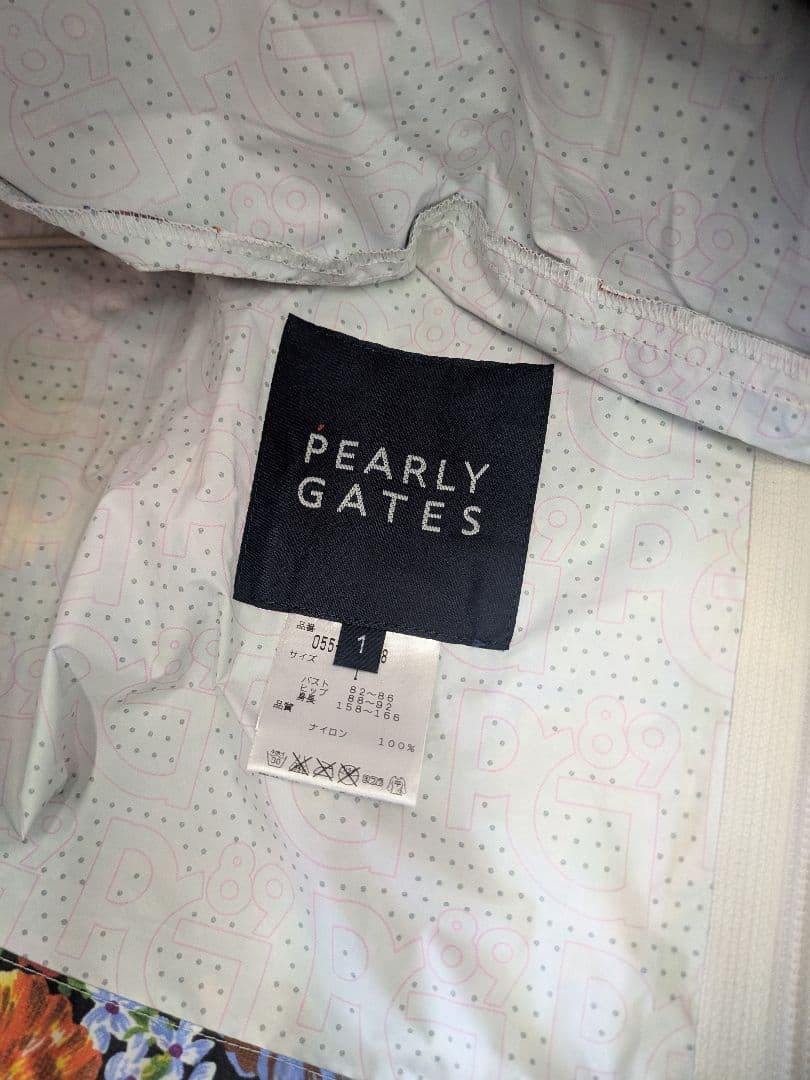 PEARLY GATES パーリーゲイツ プルオーバー/レイン ジャケット 花柄