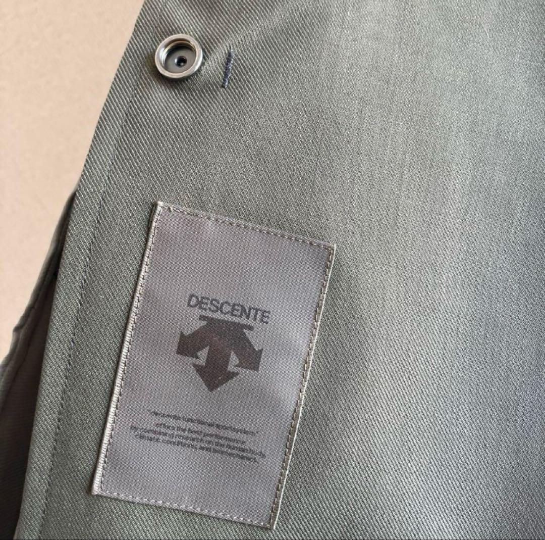 値下げ【美品】plantation×デサント　ウールMIXレイヤー　コート