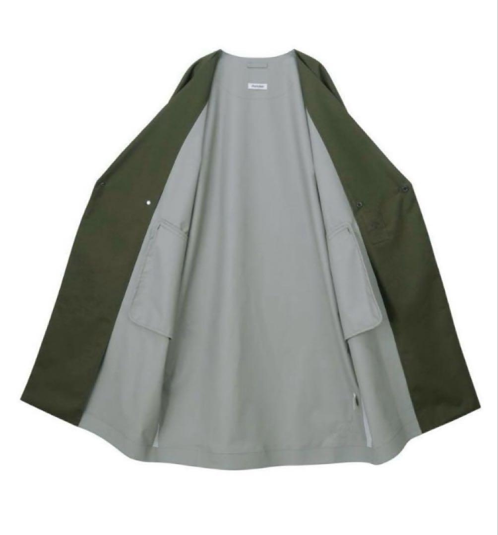 値下げ【美品】plantation×デサント　ウールMIXレイヤー　コート