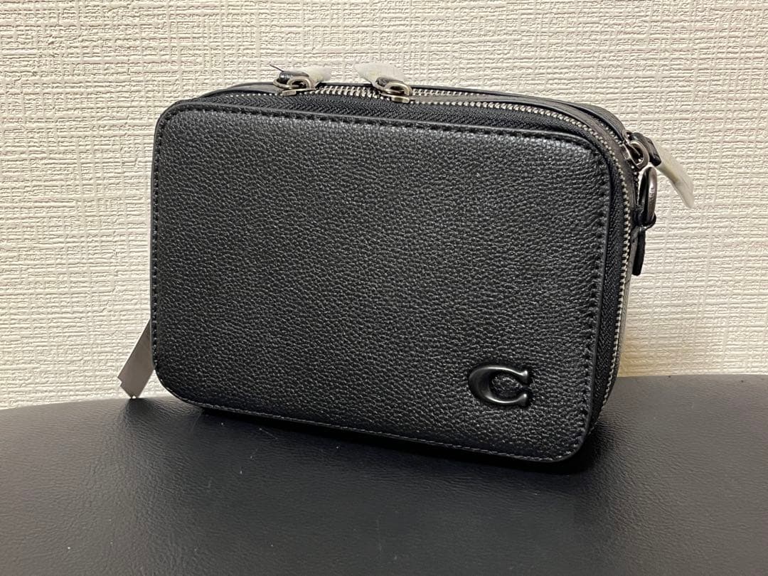 【新品】COACH CR782 メンズ カメラバッグ スモール スクエア
