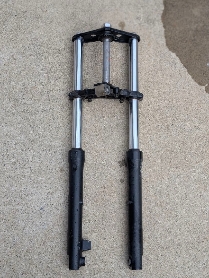 ホンダ　エイプ　タイヤ・ホイールセット　ジャンク