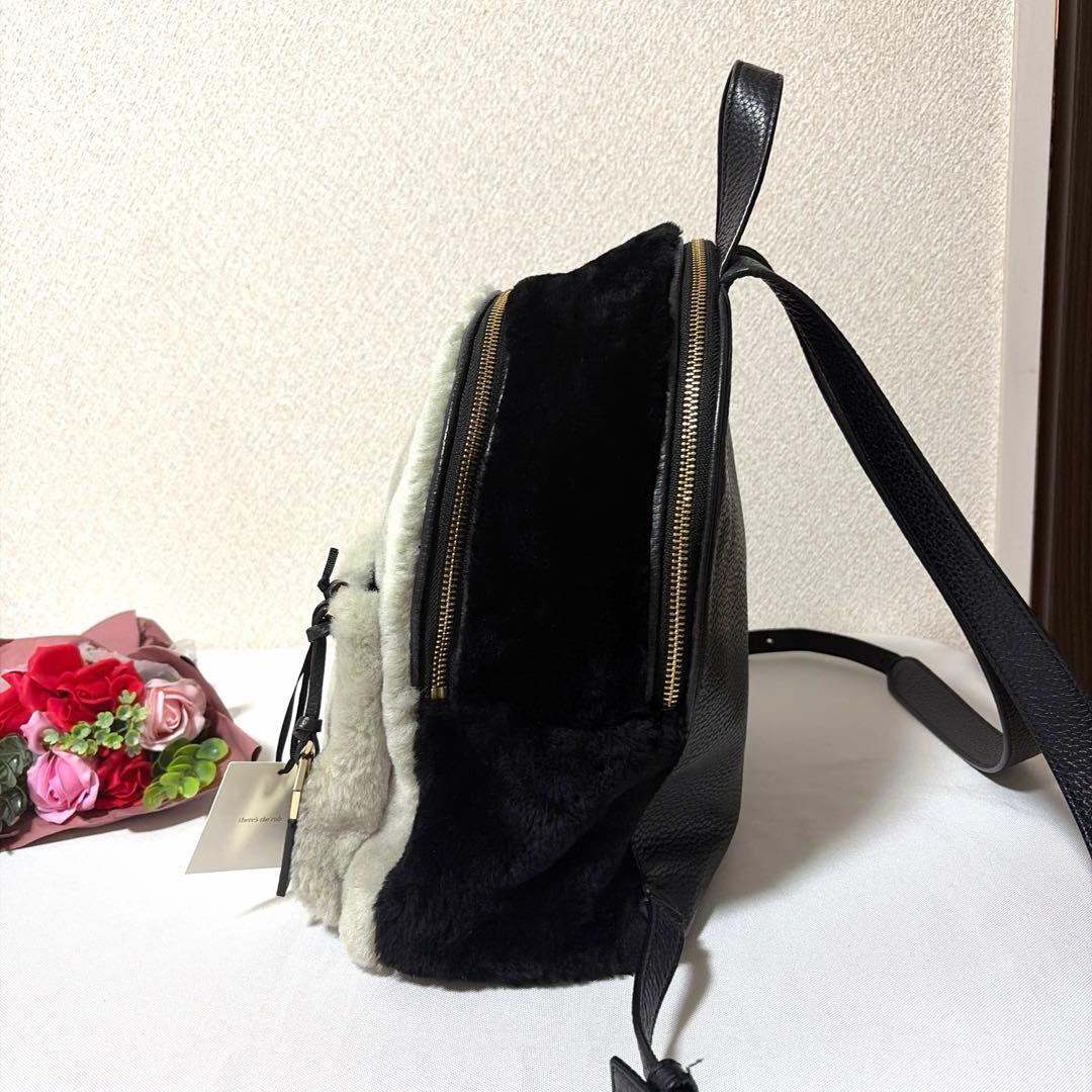 Kate Spade ケイトスペード ムートン ファー リュックサック