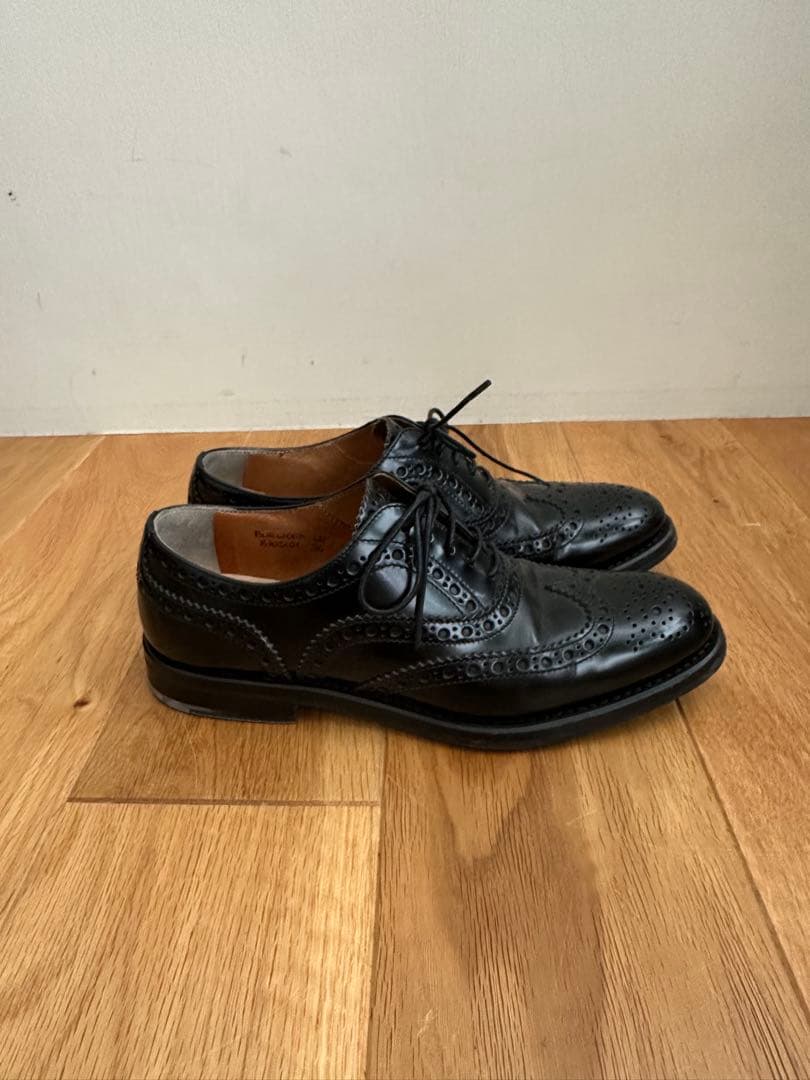 Church's BURWOOD ウィングチップシューズ ブラック34サイズ