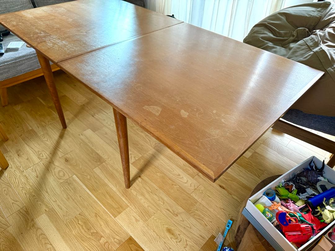 北欧ヴィンテージ ダイニングテーブル バタフライ 90cm スローハウス