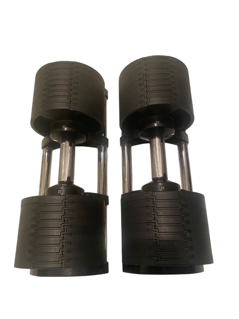 ざわ【良品】NUO フレックスベル　32キロ2個、スタンド1/4梱包その②