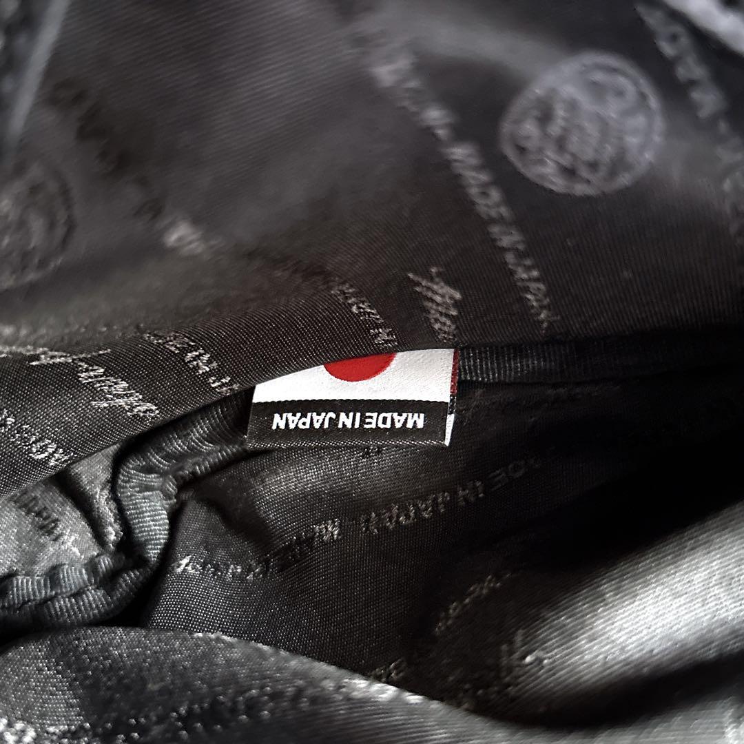 【極美品】マスターピース GENTLE ジェントル ウエストバッグ レザー 黒