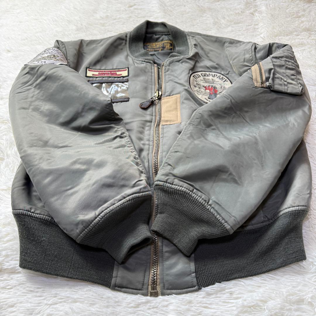 希少】テッドマン Limited MA-1 フライトジャケット L 超短丈 - メルカリ