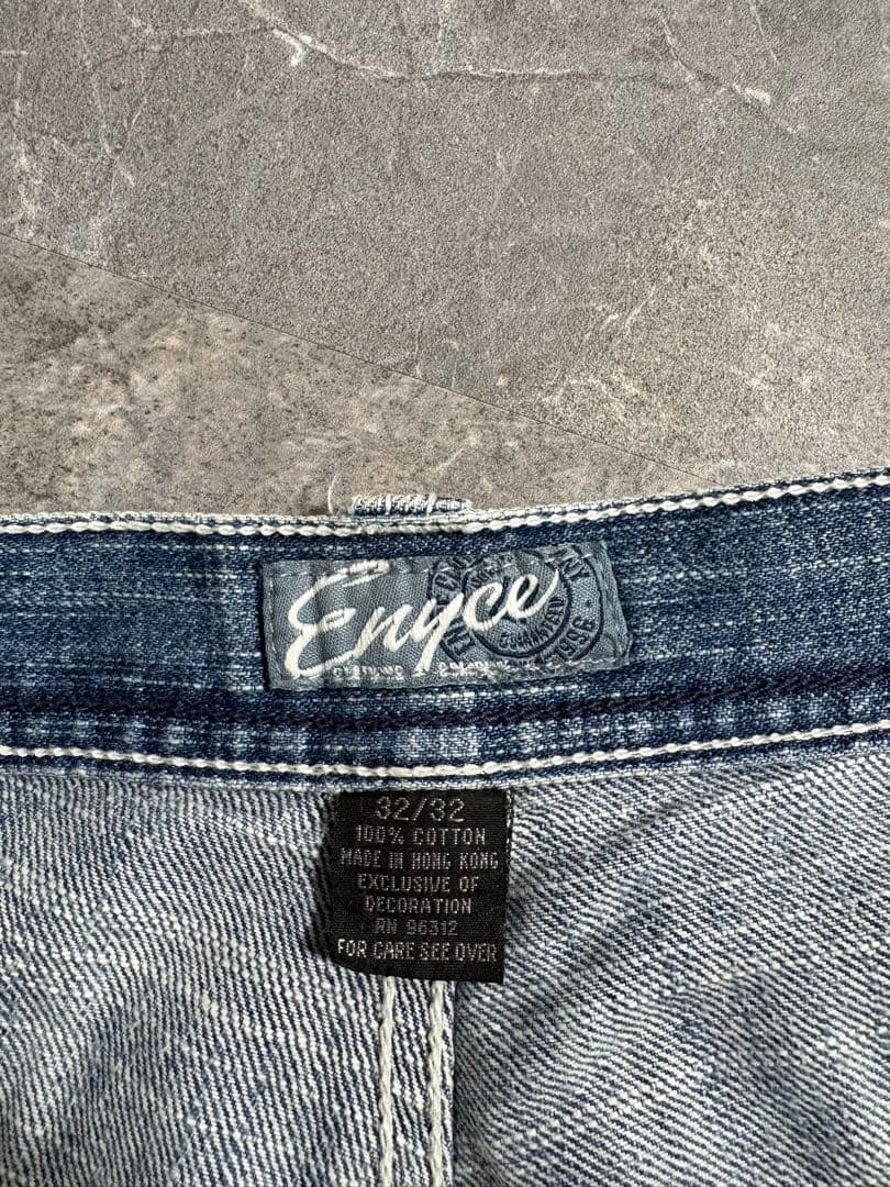 パンツ 00s ENYCE baggy denim pants HIPHOP b-boy