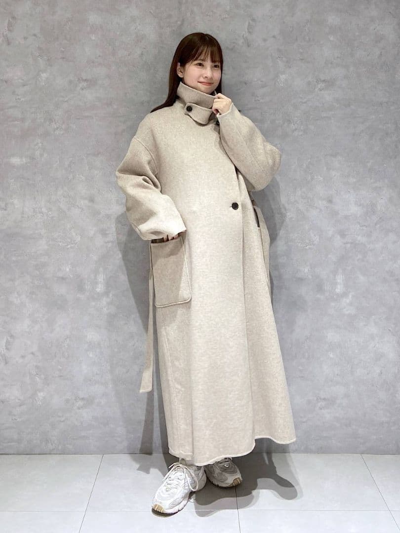 新品 24AW カシープ3WAYスタンドロングコート