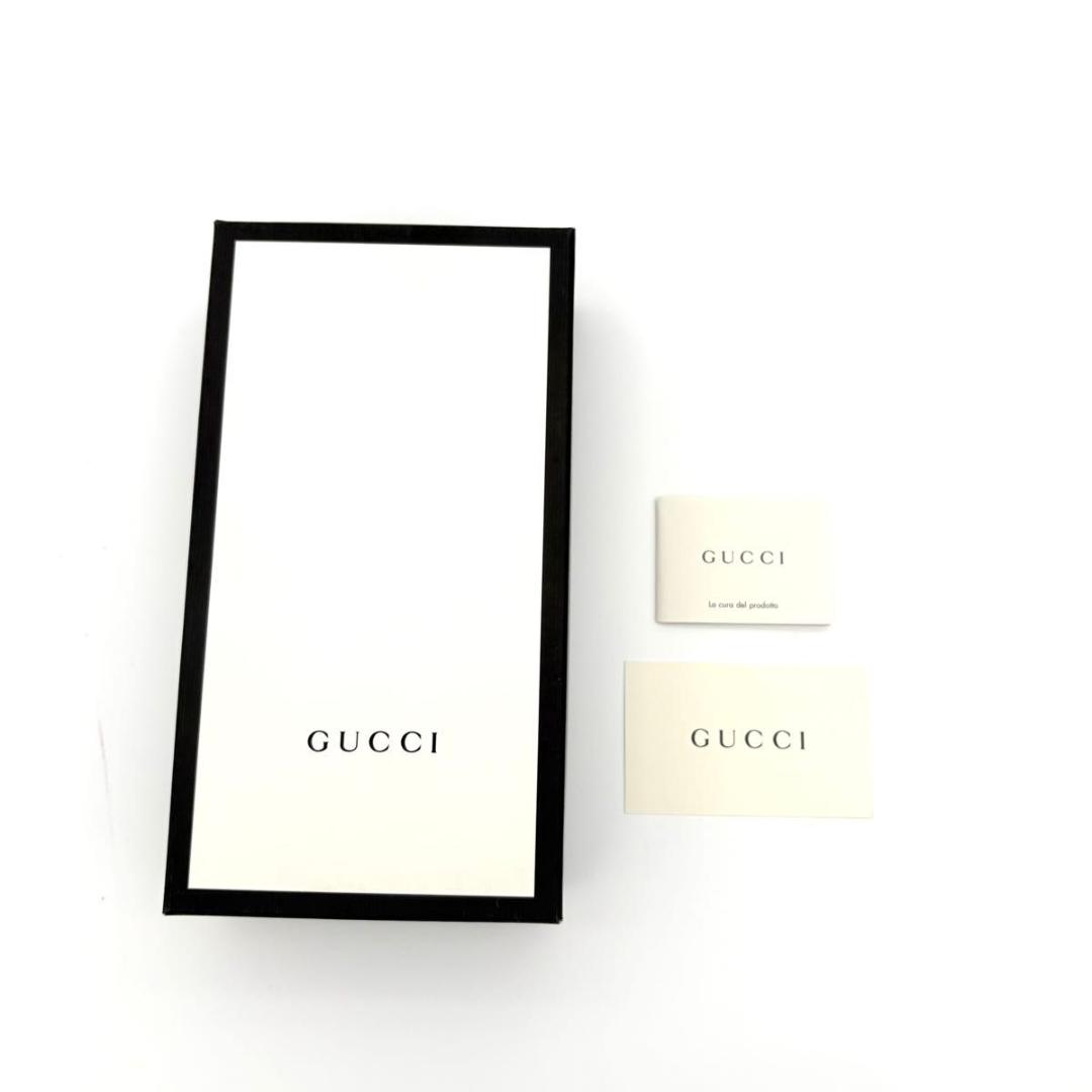 グッチ 長財布 グッチシマ GG柄 リボンモチーフ ピンク系 2613