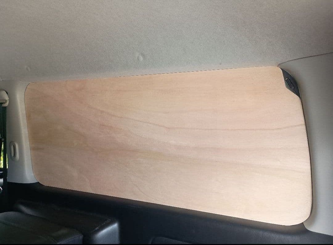 ハイエース　窓埋めパネル　サンシェード　左右セット　安心の9mm合板