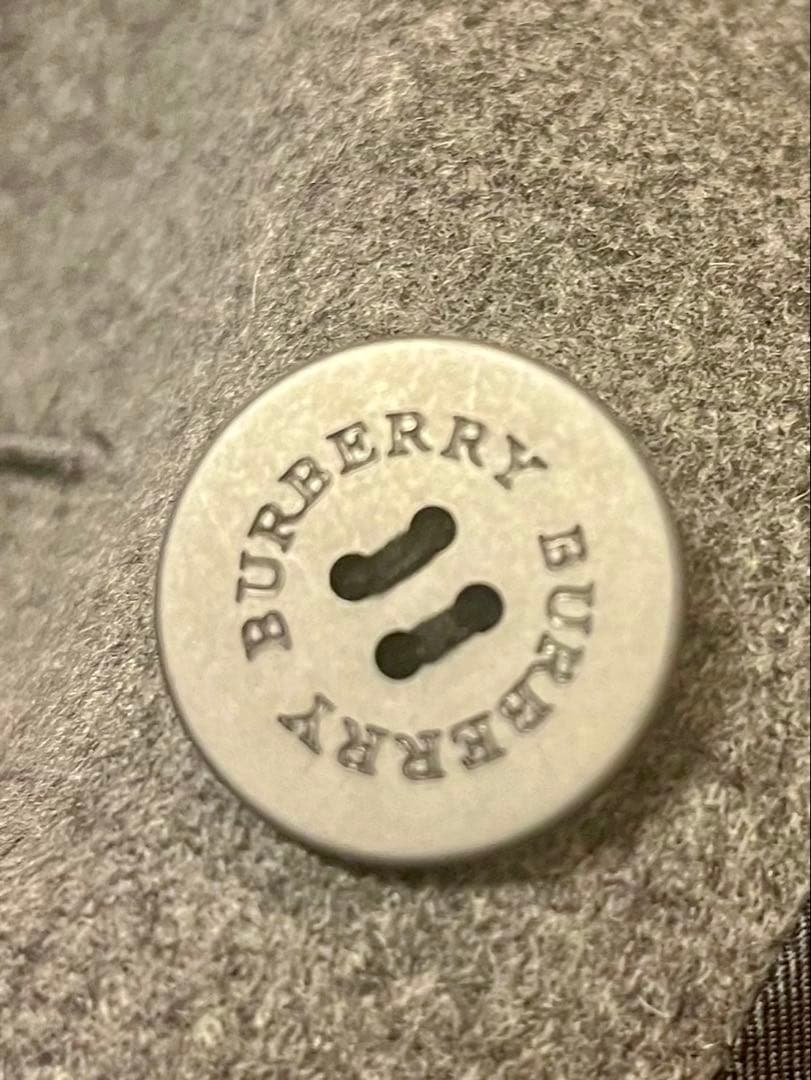 うめこのぱっぱ★バーバリーロンドン カシミヤ混 ウール ロングコート