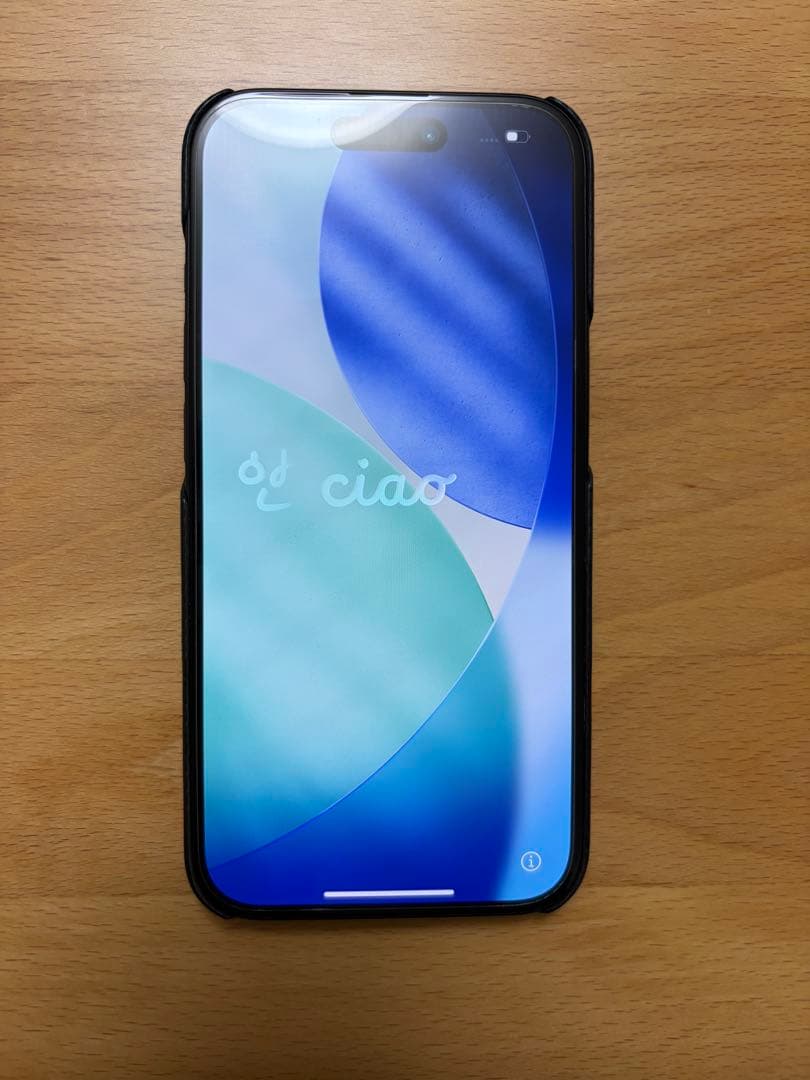 iPhone15 128GBブラック 本体　SIMフリー　ios26