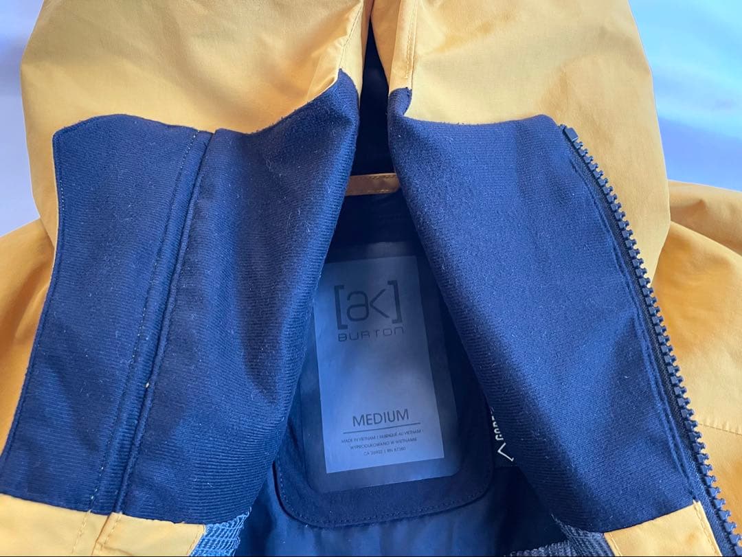 BURTON バートン ak CYCLIC JACKET イエロー M