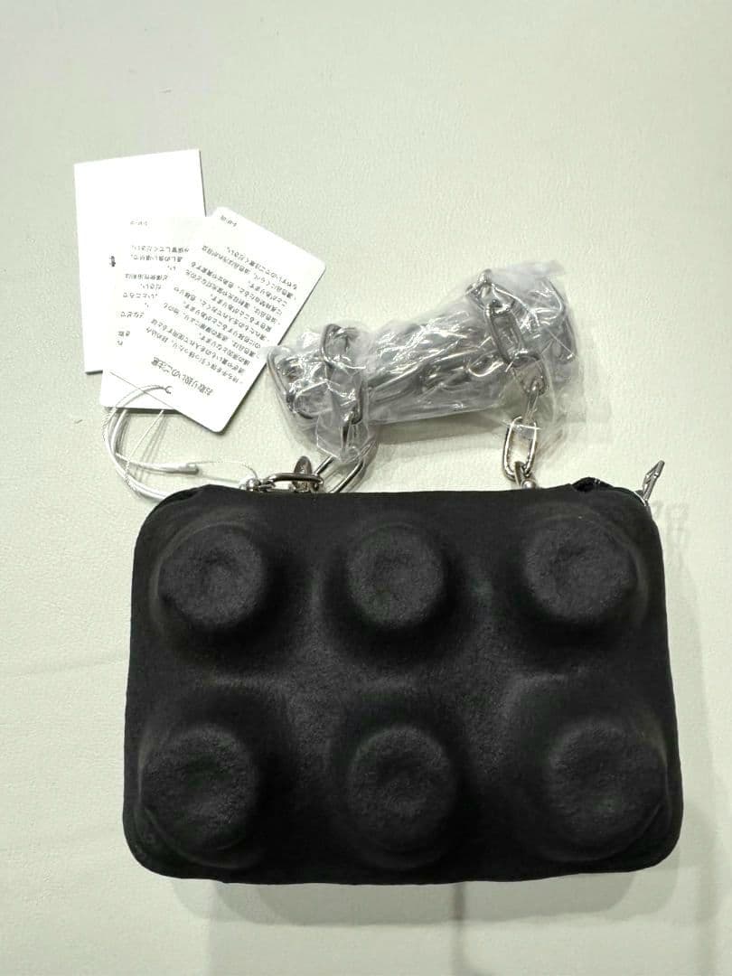 【未使用】doublet（ダブレット）EGG PACK POUCH（BLACK）