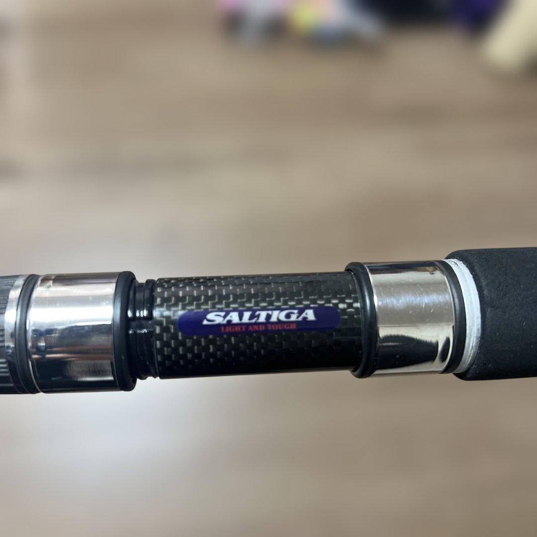 美品　ダイワ ソルティガ コースタル HIRAMASA 54Sジギングロッド