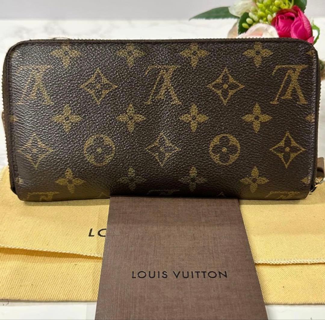ルイヴィトン　モノグラム　財布　長財布　ジッピーウォレット　※注意点あり※