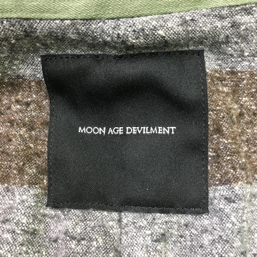 MOONAGE DEVILMENT モッズコート グリーン 清春 46 ムラ加工