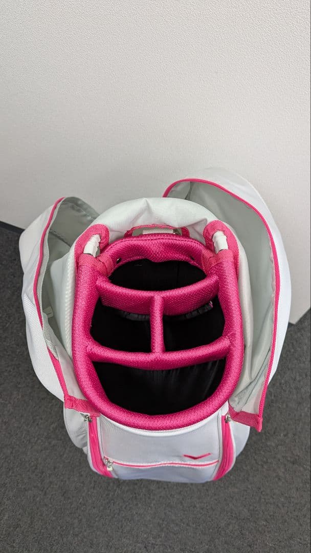 CALLAWAY キャディバッグ ホワイト/ピンク レディース