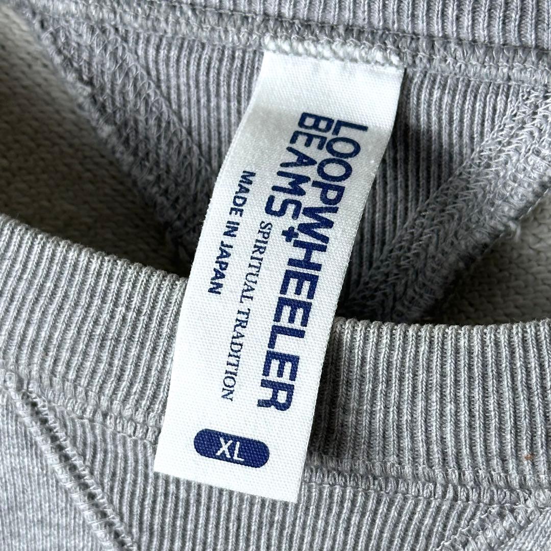 ループウィラー ビームスプラス 両V ガゼット スウェットトレーナー 別注