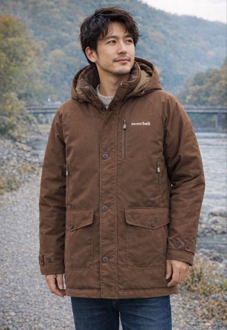 13日までに売切り希望❗️モンベル ハスキーコート 2WAY タグ付 着用5回程度