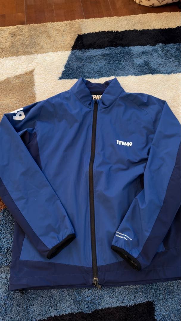 TFW49 レインウェア ブラック ブルー