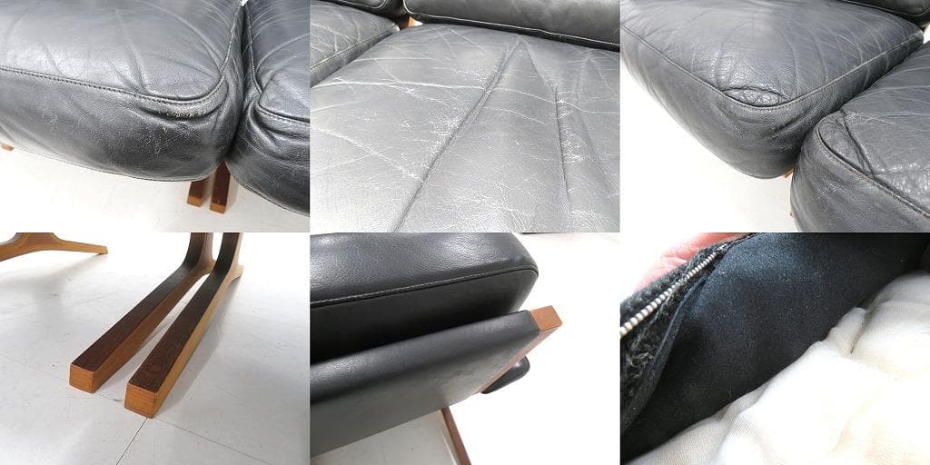 天童木工 ビンテージ 菅沢光政 ペリカン ビンテージ 3人掛けソファ 和