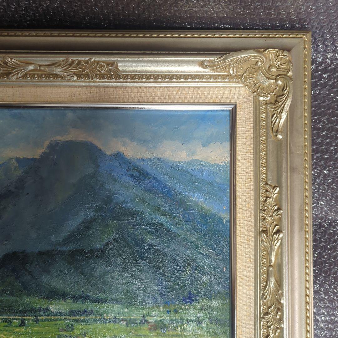 F8号油彩画（中古額縁入り)No.66 No yesteryearfashions.com