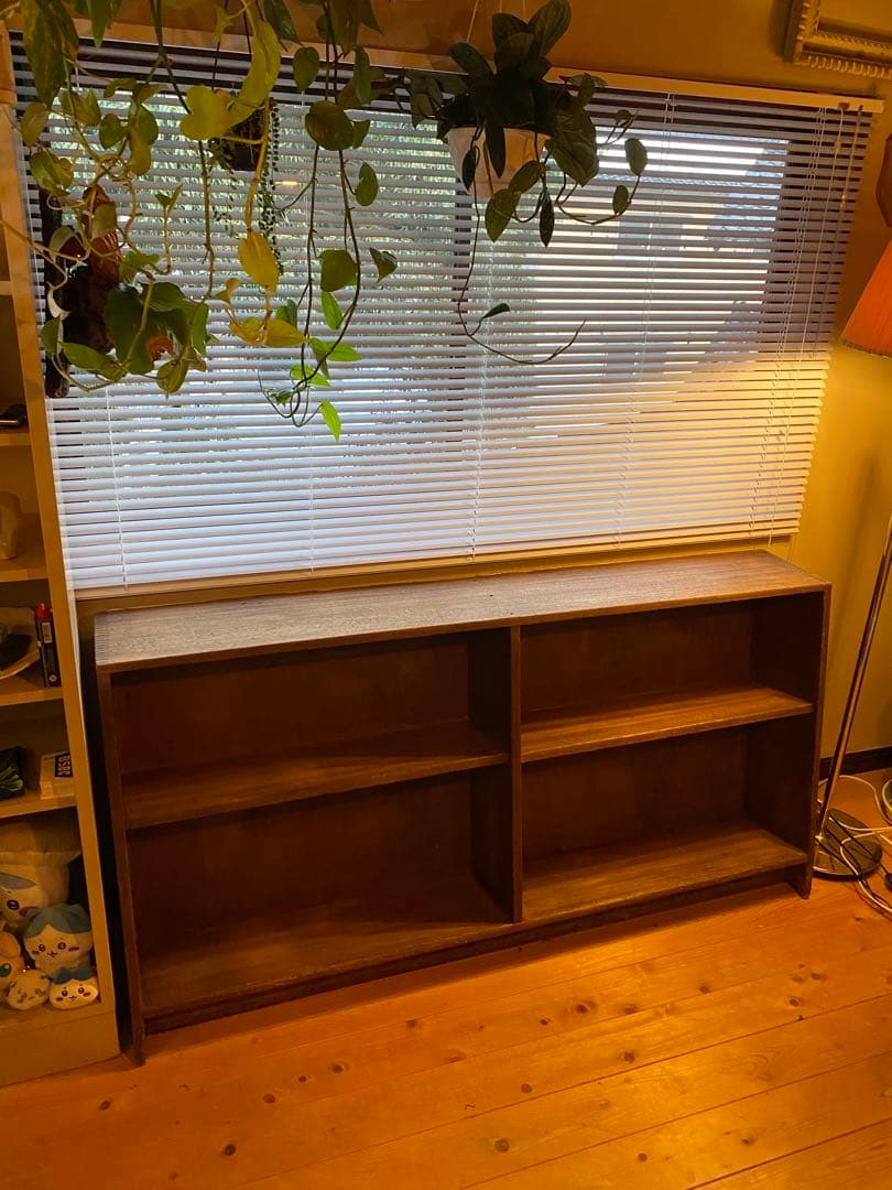 antique-オープンブックシェルフ 木製 ヴィンテージ フレンチ レトロ