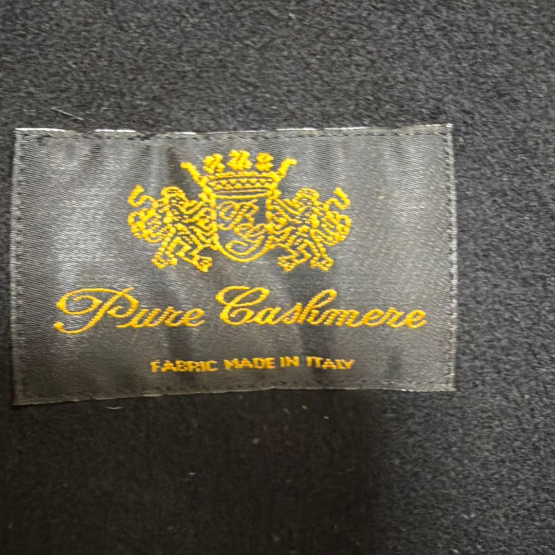 トゥモローランド　カシミヤ100％　トレンチコート ブラック　38 ボールジィ