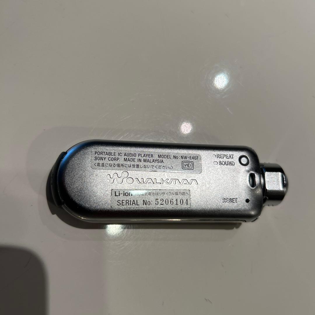 ポータブルプレーヤー Sony Walkman NW-E407