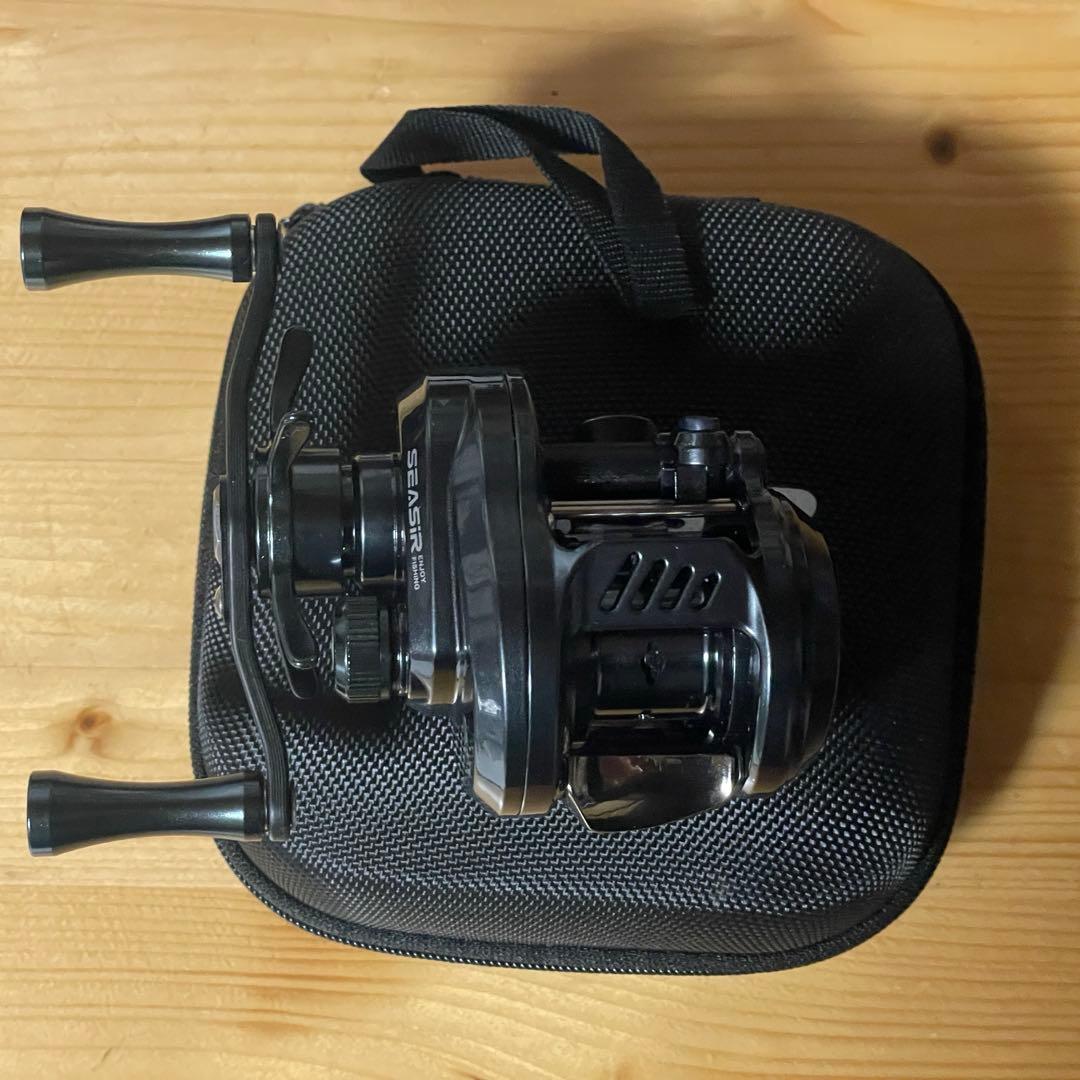 新品未使用】SEASIR DC ラウンドプロ 丸型 ベイトフィネスリール