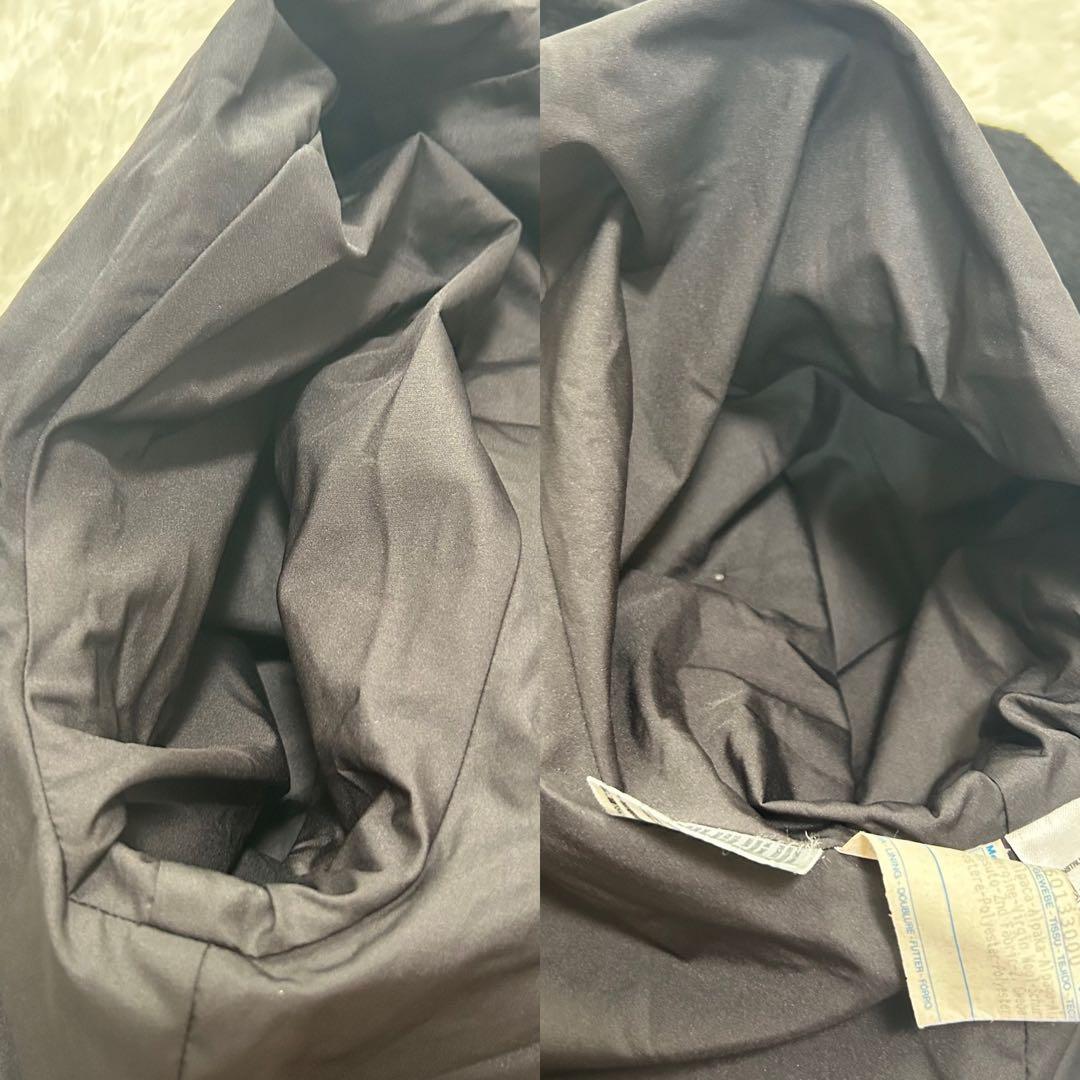 美品✨MaxMara 最高峰白タグ ふわふわ贅沢アルパカシャギーコート 42 黒