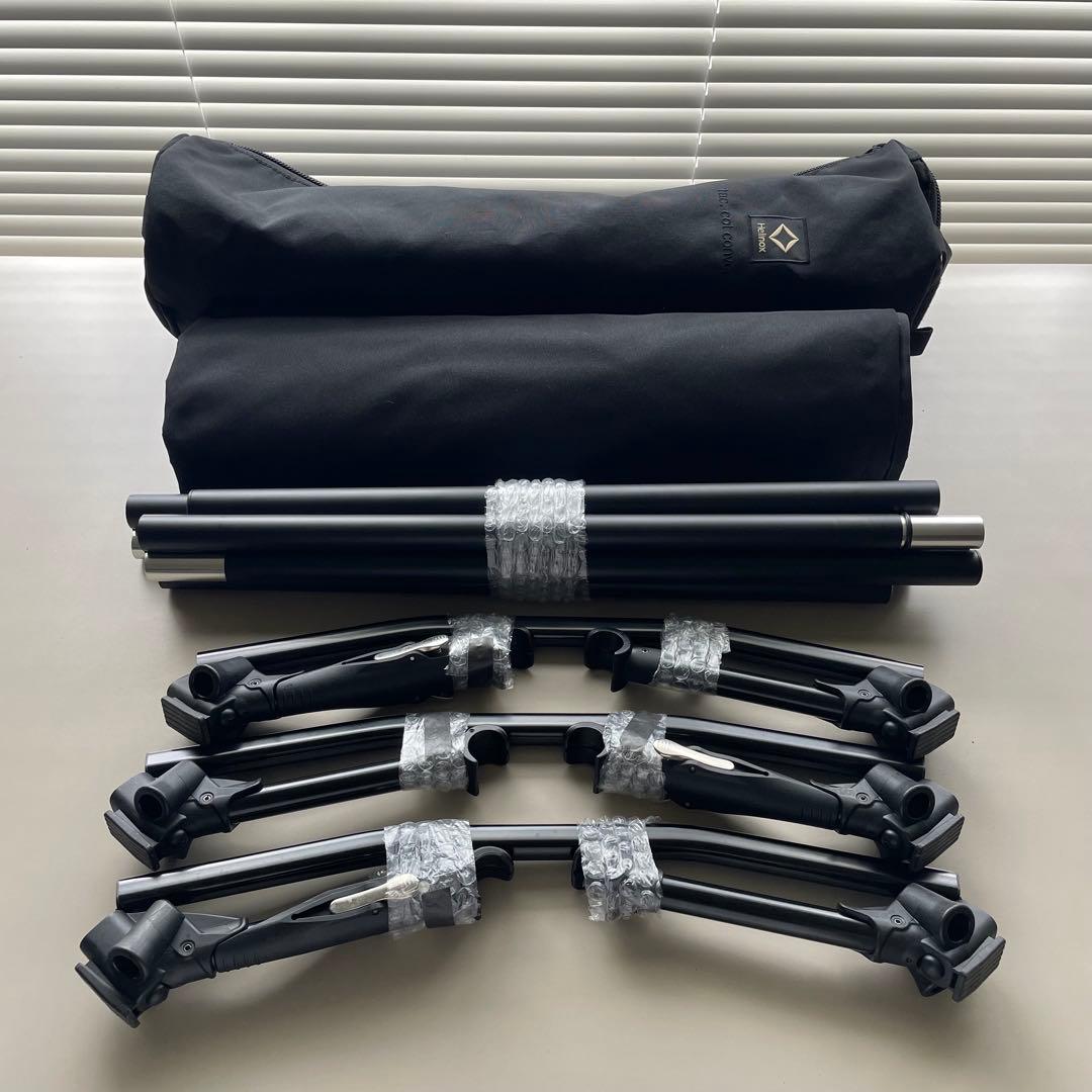 【レッグセット】ヘリノックス タクティカルコット コンバーチブル ブラック