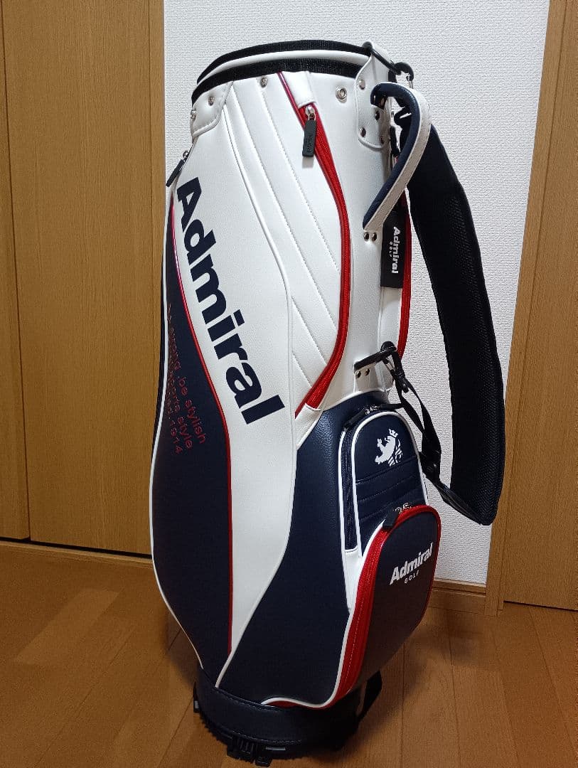 【美品】アドミラル　キャディバッグ（2024年モデル）