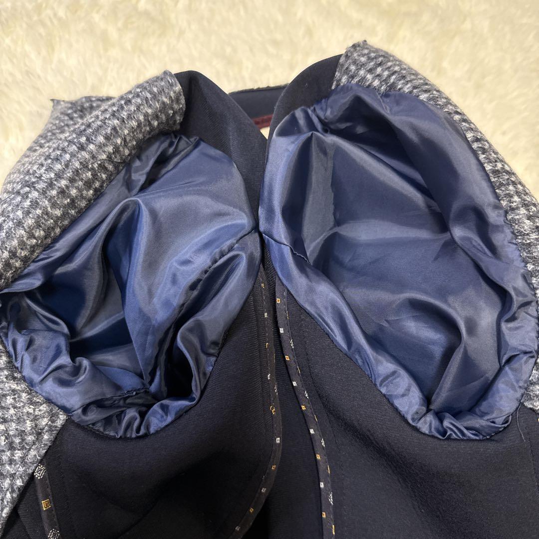 【美品】BOB ボブ イタリア製 チェスターコート ロング サイズ52 ウール混