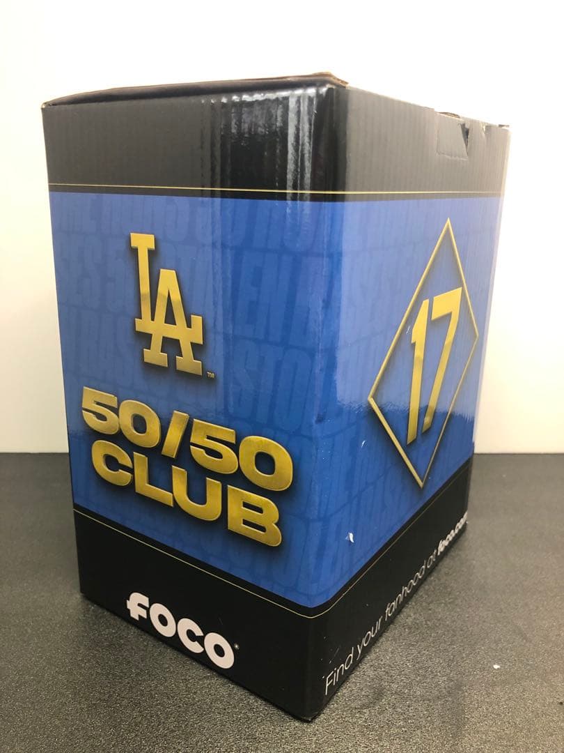 【大谷翔平】50本塁&50盗塁 ミニボブルヘッド 限定550個 新品 ドジャース